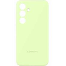 Чехол SAMSUNG Silicone Case для SAMSUNG Galaxy S24 Light Green (EF-PS921TGEGWW)