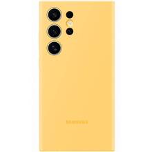 Чехол SAMSUNG Silicone Case для SAMSUNG Galaxy S24 Ultra Yellow (EF-PS928TYEGWW)