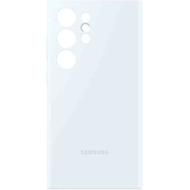 Чехол SAMSUNG Silicone Case для SAMSUNG Galaxy S24 Ultra White (EF-PS928TWEGWW) Цвет белый