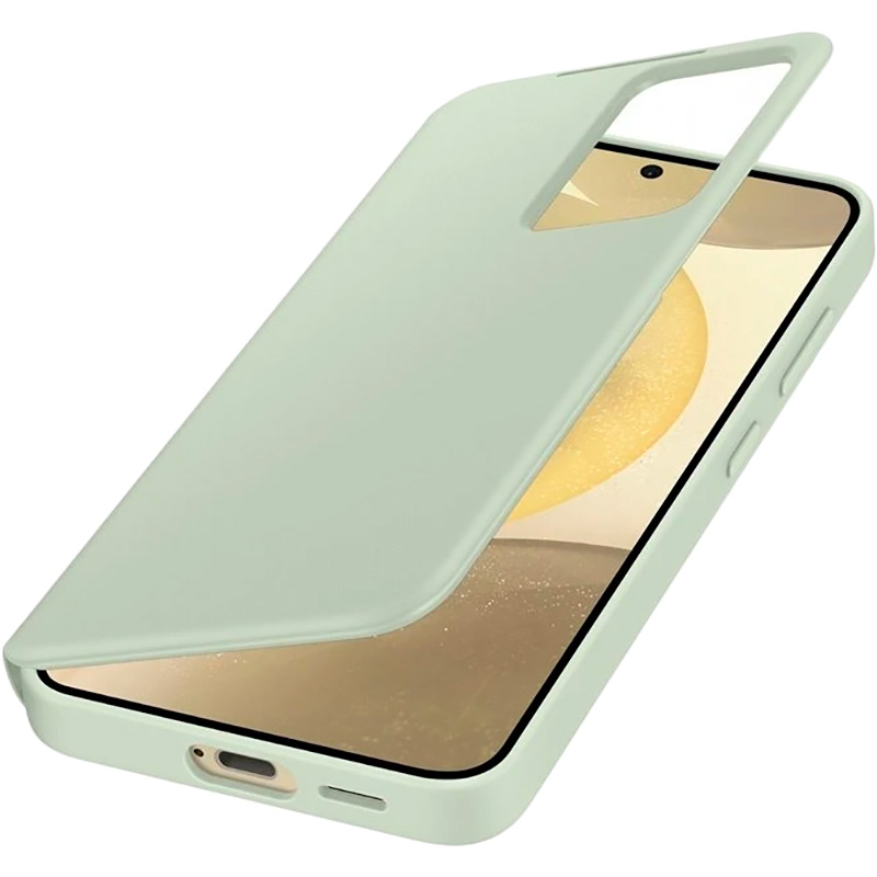 Чохол Samsung Smart View Wallet Case для Samsung Galaxy S24 Light Green (EF-ZS921CGEGWW) Колір зелений