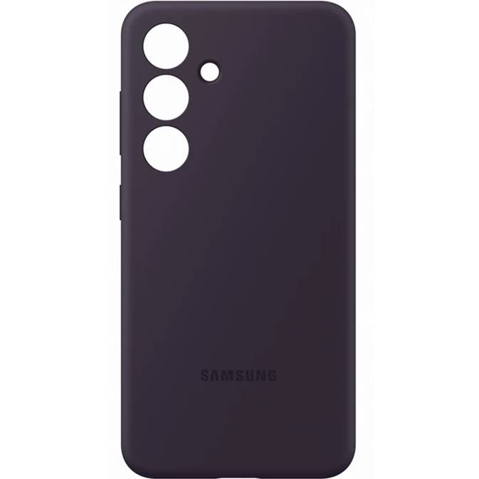 Чехол SAMSUNG Silicone Case для SAMSUNG Galaxy S24 Dark Violet (EF-PS921TEEGWW) Материал поликарбонат