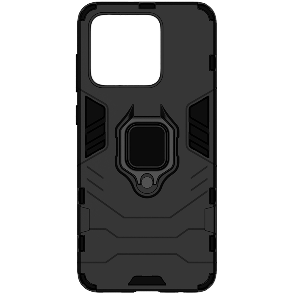 Чехол COLORWAY AntiShock Magnet Ring для Xiaomi Redmi Note 13 Black (CW-CAMRXRN13-BK)
