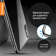 Чохол COLORWAY TPU Matt для Samsung Galaxy A35 Чорний (CW-CTMSGA356-BK)