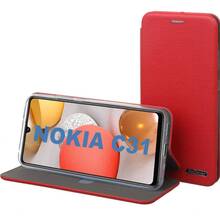 Чохол BECOVER Exclusive для Nokia C31 Burgundy Red (710246)