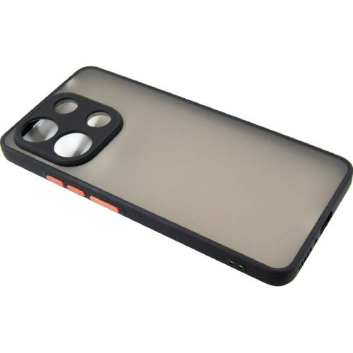 Чехол DENGOS Matt для Xiaomi Redmi Note 13 4G Черный (DG-TPU-MATT-140) Тип чехол-накладка