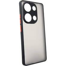 Чехол DENGOS Matt для Xiaomi Redmi Note 13 Pro 4G Черный (DG-TPU-MATT-141)