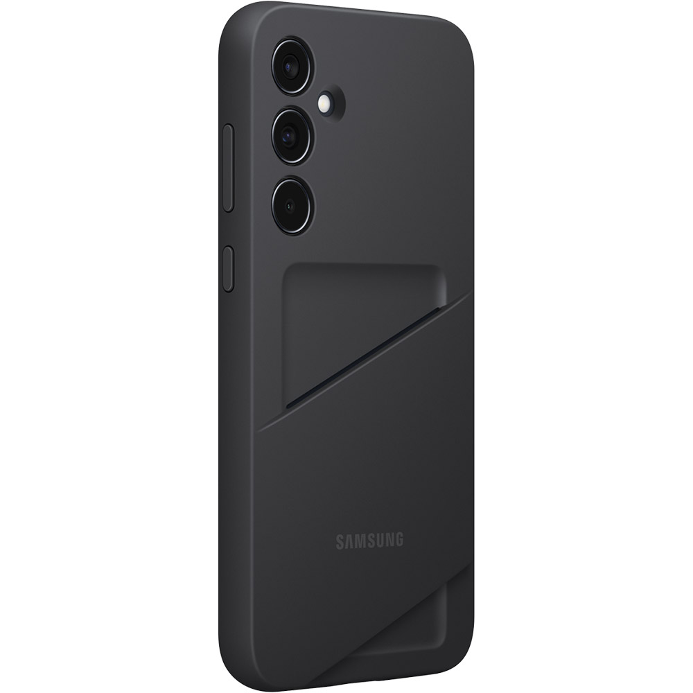 Чохол SAMSUNG Card Slot Case для Samsung Galaxy A35 Black (EF-OA356TBEGWW) Матеріал поліуретан