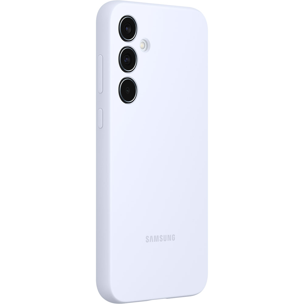Чохол SAMSUNG Silicone Case для Samsung Galaxy A35 Blue (EF-PA356TLEGWW) Матеріал силікон
