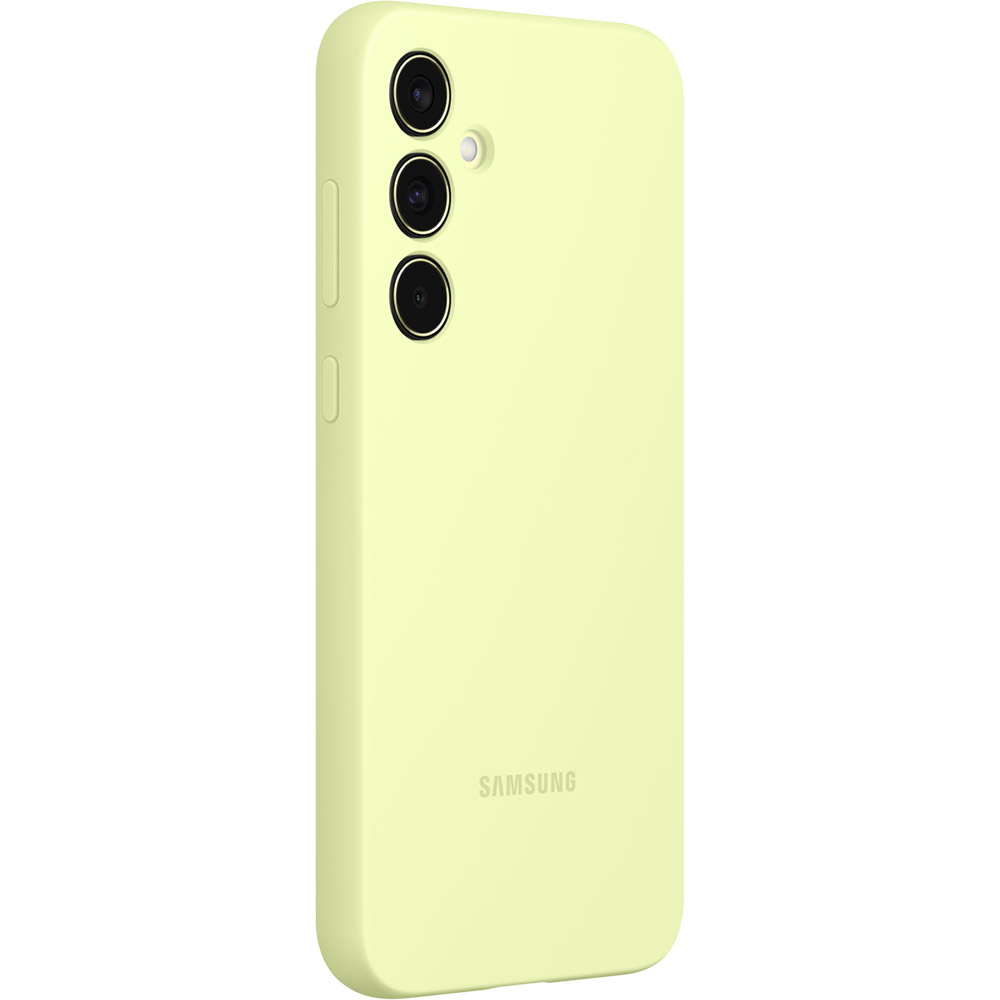 Чохол SAMSUNG Silicone Case для Samsung Galaxy A35 Light Green (EF-PA356TMEGWW) Матеріал силікон