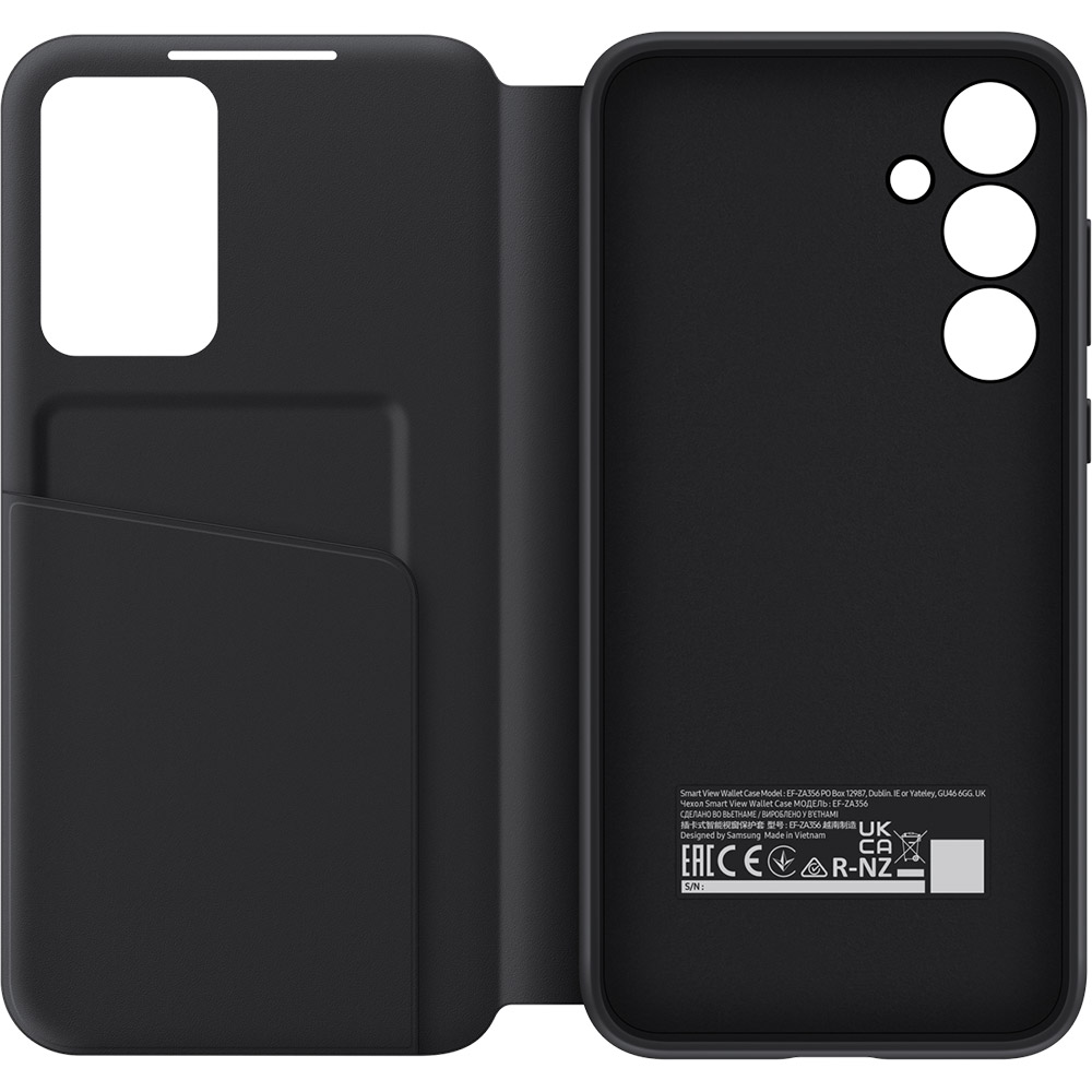 Чохол Samsung Smart View Wallet Case для Samsung Galaxy A35 Black (EF-ZA356CBEGWW) Тип чохол-книжка