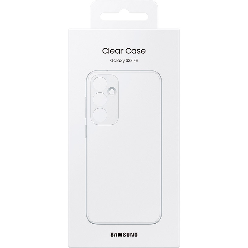 Чехол SAMSUNG Clear Case для SAMSUNG Galaxy S23 FE Transparent (EF-QS711CTEGWW) Цвет прозрачный