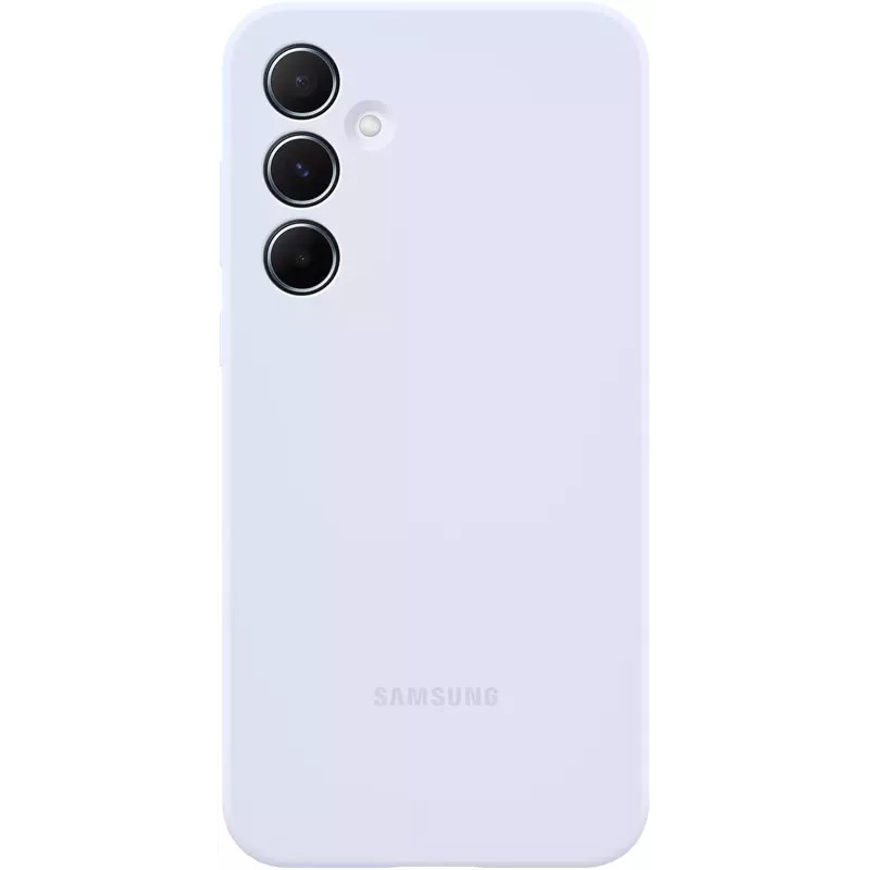 Чехол SAMSUNG Silicone Case для Samsung Galaxy A55 Blue (EF-PA556TLEGWW) Чехол SAMSUNG Silicone Case для Samsung Galaxy A55 Blue (EF-PA556TLEGWW)
