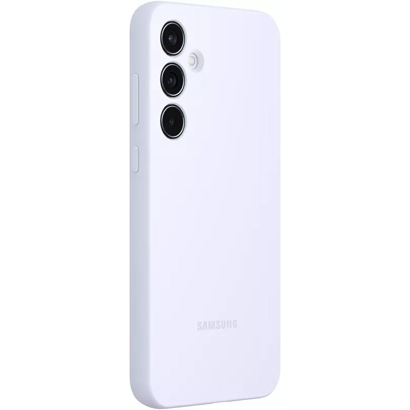 Чехол SAMSUNG Silicone Case для Samsung Galaxy A55 Blue (EF-PA556TLEGWW) Материал силикон