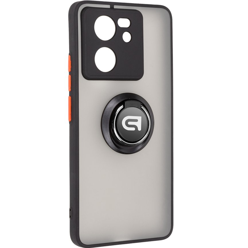 Чохол ARMORSTANDART Frosted Matte Ring для Xiaomi 13T/13T Pro Black (ARM72717) Чохол ARMORSTANDART Frosted Matte Ring для Xiaomi 13T/13T Pro Black (ARM72717)