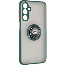 Чехол ArmorStandart Frosted Matte Ring для Samsung Galaxy M34 5G (M346) Dark Green (ARM72767)