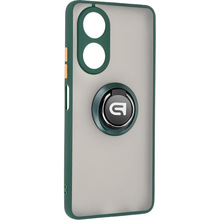 Чехол ArmorStandart Frosted Matte Ring для Samsung Galaxy S23 FE 5G (SM-S711) Dark Green (ARM72714)