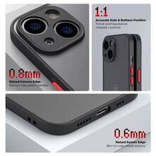 Чохол ARMORSTANDART Frosted Matte для Xiaomi Redmi Note 13 Pro 5G/Poco X6 5G Black (ARM71842)