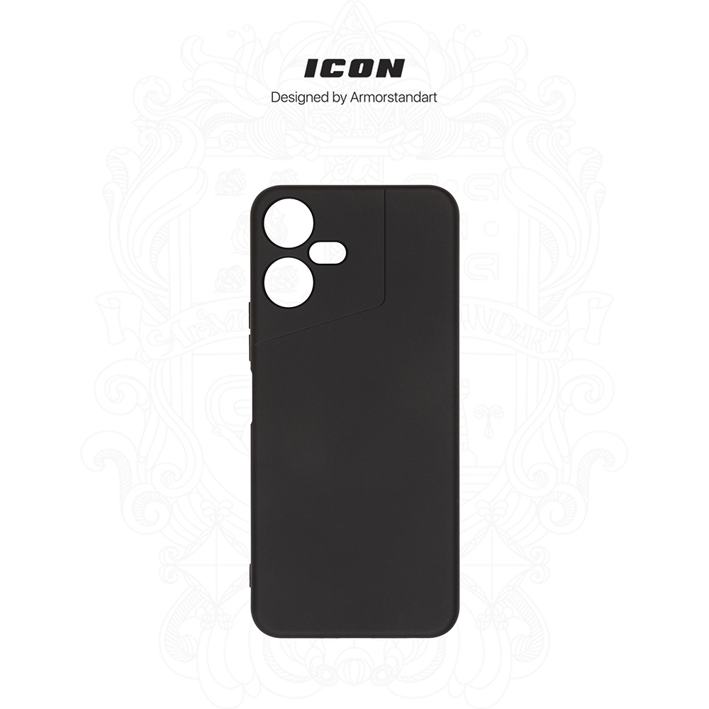 Чехол ARMORSTANDART ICON Case для Tecno POVA NEO 3 (LH6n) Camera cover Black (ARM70381) Тип чехол-накладка