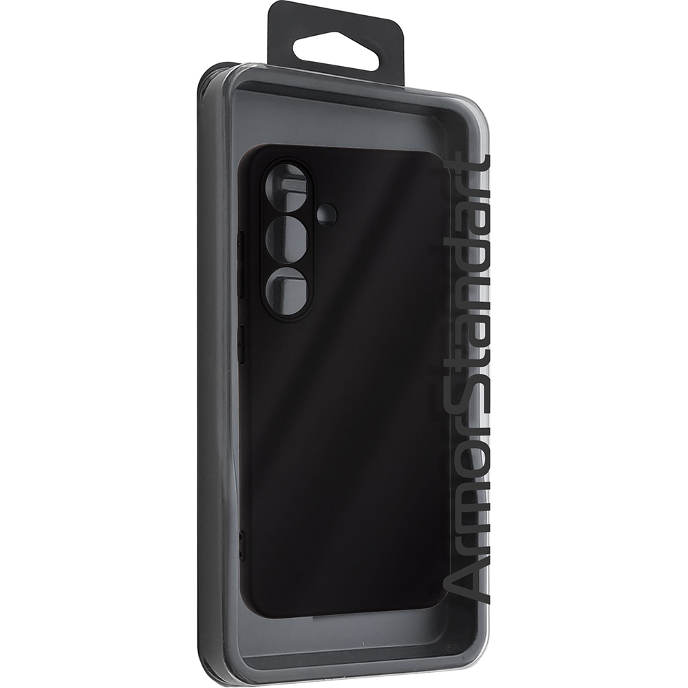 Чехол ARMORSTANDART Matte Slim Fit для Samsung S24 Camera cover Black (ARM72474) Материал полиуретан