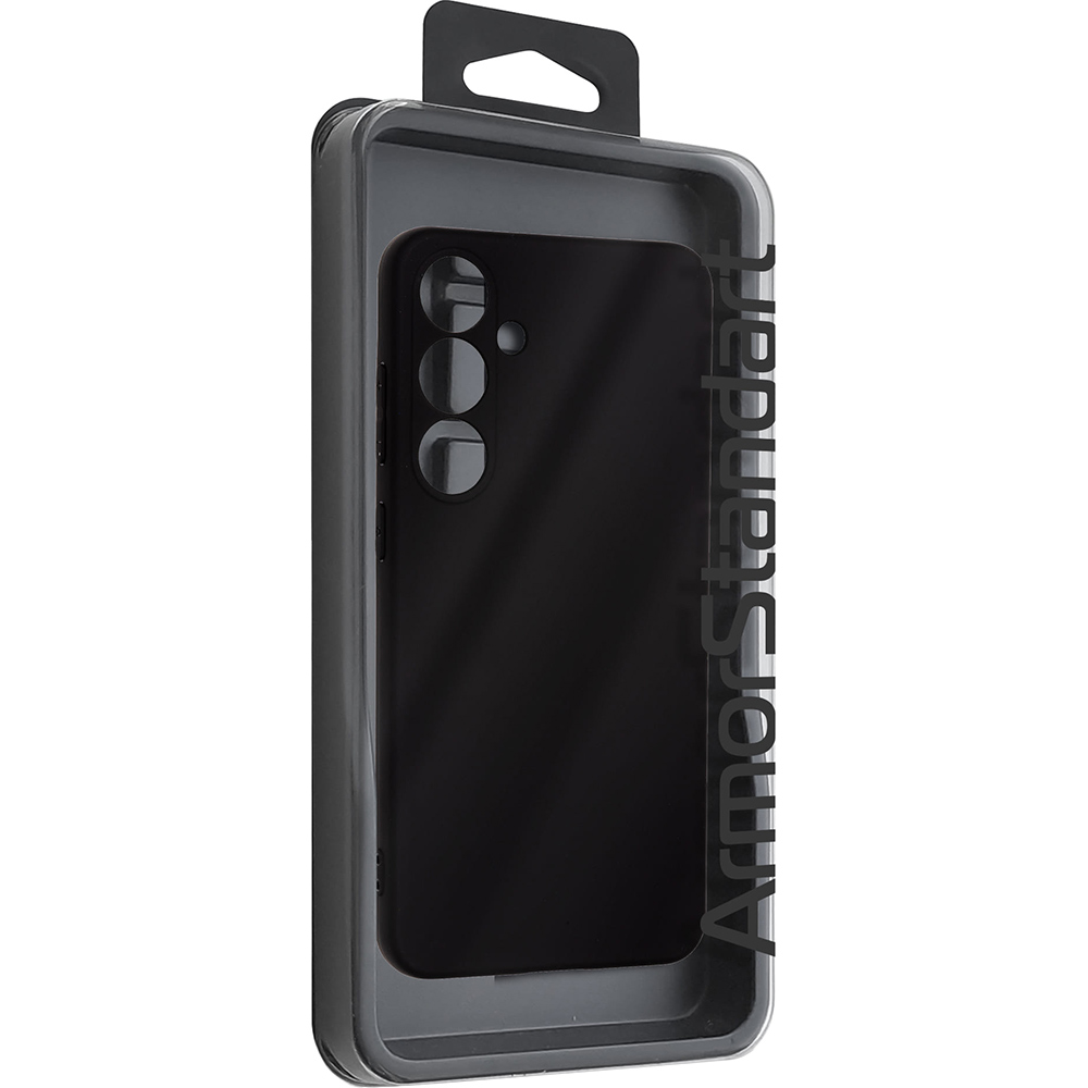 Чохол ARMORSTANDART Matte Slim Fit для Samsung S24 Plus Camera cover Black (ARM72476) Матеріал поліуретан