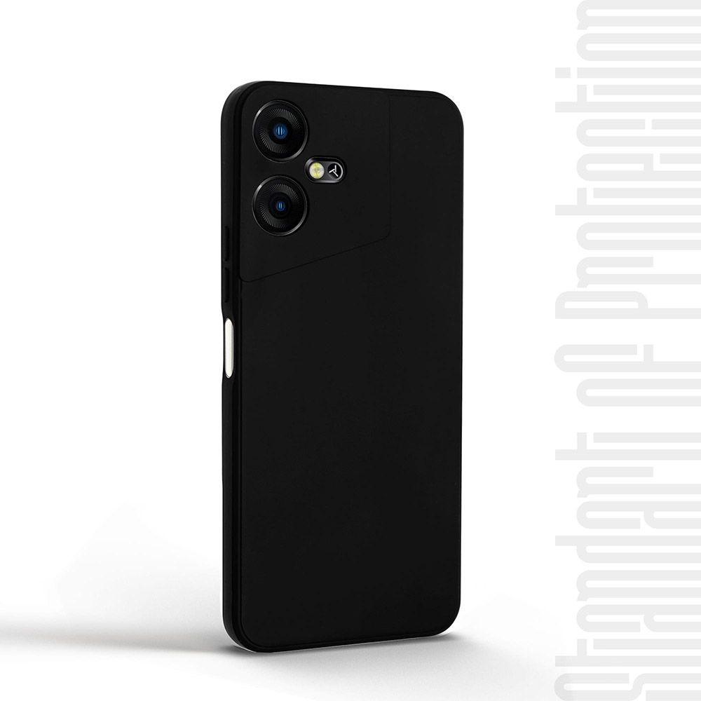 Чохол ARMORSTANDART Matte Slim Fit для Tecno POVA NEO 3 (LH6n) Camera cover Black (ARM70386) Сумісність за моделлю TECNO POVA NEO 3