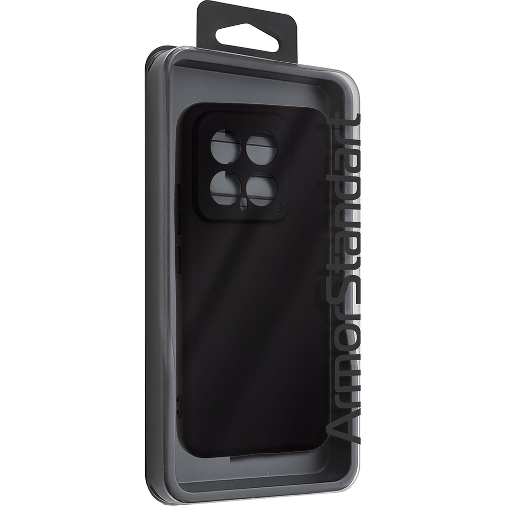 Чохол ARMORSTANDART Matte Slim Fit для Xiaomi 14 Camera cover Black (ARM72979) Чохол ARMORSTANDART Matte Slim Fit для Xiaomi 14 Camera cover Black (ARM72979) Матеріал поліуретан