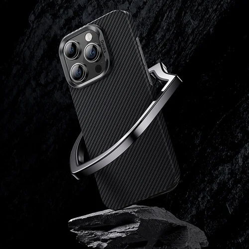 Чехол BENKS MagClap ArmorAir Case for iPhone 15 Pro Black (1276183) Материал кевлар