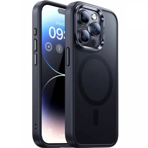 Чехол BENKS MagClap Mist Protective Black для iPhone 15 Pro Max (1248532) Материал поликарбонат