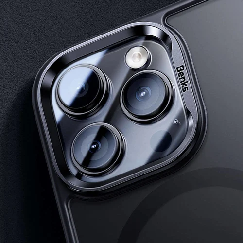 Фото 15 Чехол BENKS MagClap Mist Protective Black для iPhone 15 Pro Max (1248532)