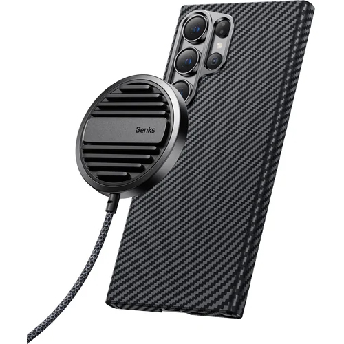 Чехол BENKS MagClap ArmorAir Case for Samsung Galaxy S24 Ultra Black (1247960) Совместимость по модели Samsung Galaxy S24 Ultra
