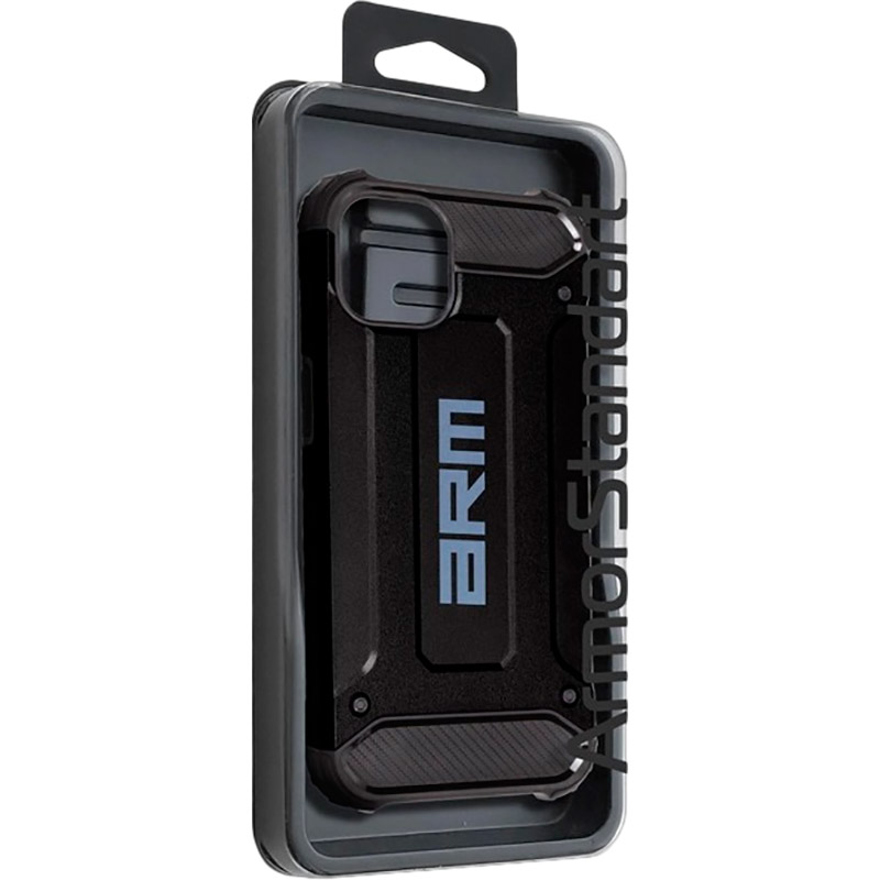 Фото Чехол ArmorStandart Panzer для Apple iPhone 13 Black (ARM70797)