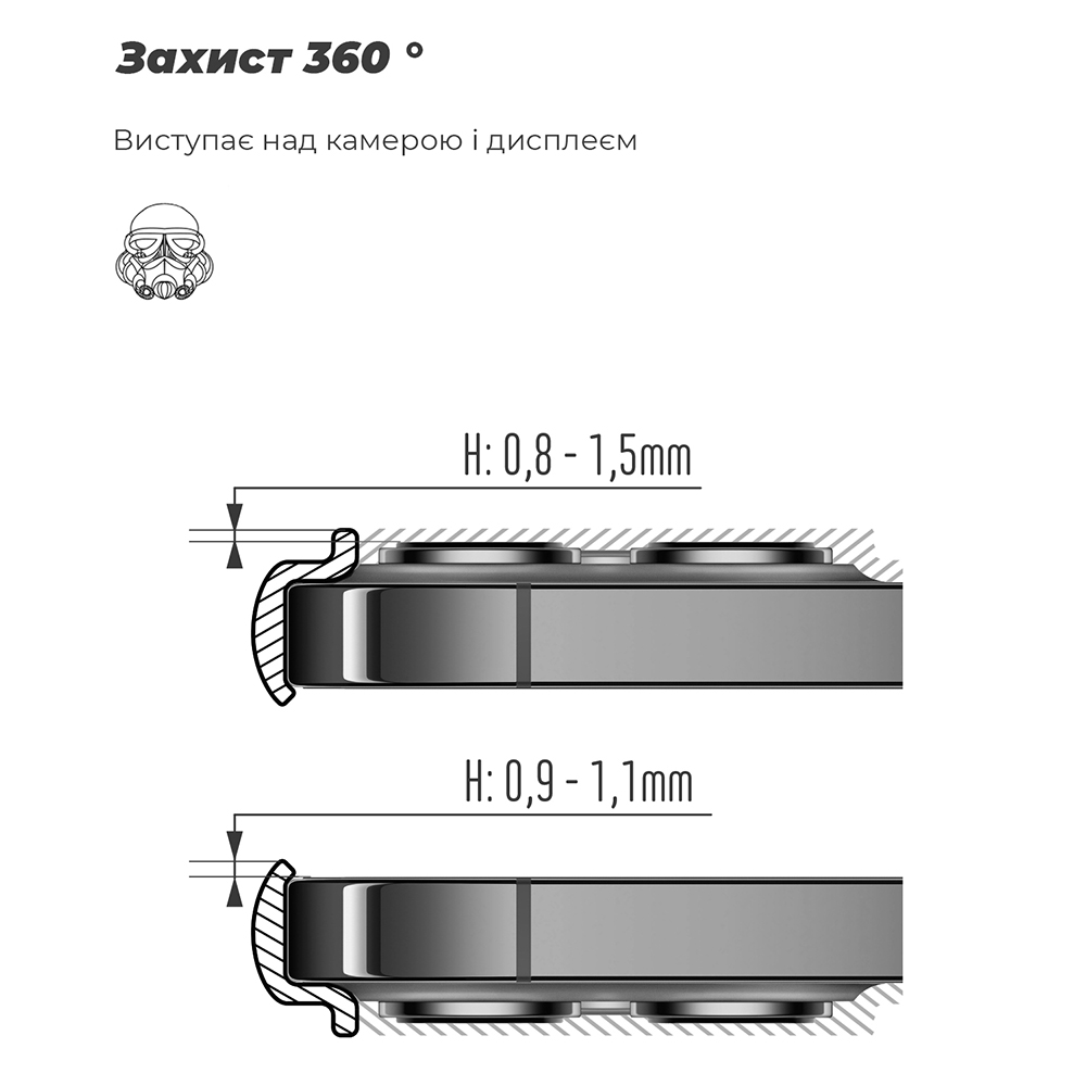 Зовнішній вигляд Чохол ARMORSTANDART ICON Case для Samsung A25 5G (A256) Red (ARM69658)