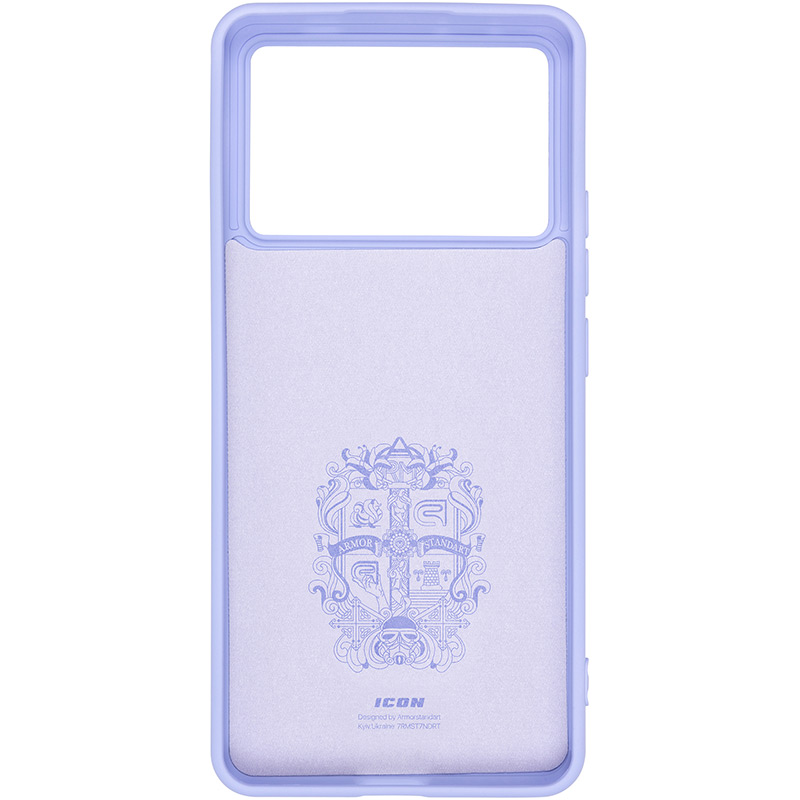 Чохол ARMORSTANDART ICON Case для Xiaomi Poco X6 Pro 5G Lavender (ARM73368) Сумісність за моделлю Poco X6 Pro