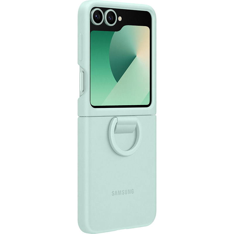 Фото Чехол SAMSUNG Silicone Case для Samsung Galaxy Flip 6 Mint (EF-PF741TMEGUA)