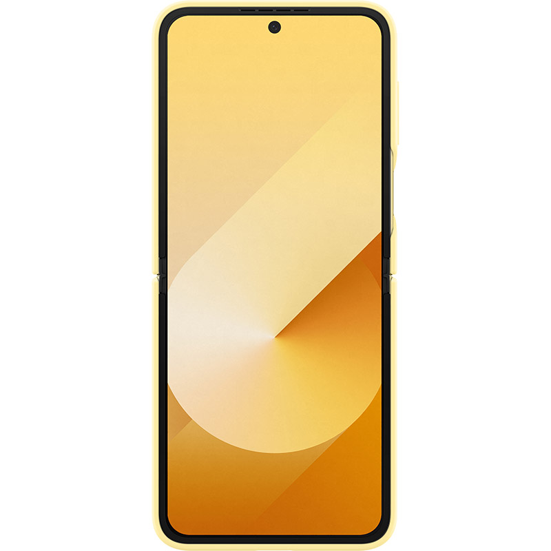 Чехол SAMSUNG Silicone Case для Samsung Galaxy Flip 6 Yellow (EF-PF741TYEGUA) Цвет желтый