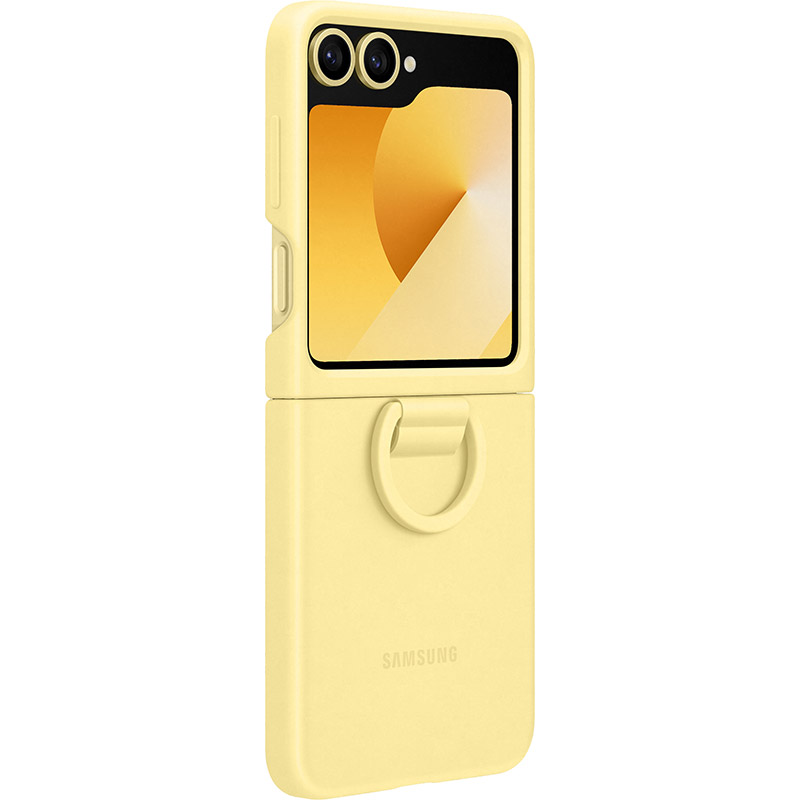 Чехол SAMSUNG Silicone Case для Samsung Galaxy Flip 6 Yellow (EF-PF741TYEGUA) Совместимость по модели Samsung Galaxy Flip 6