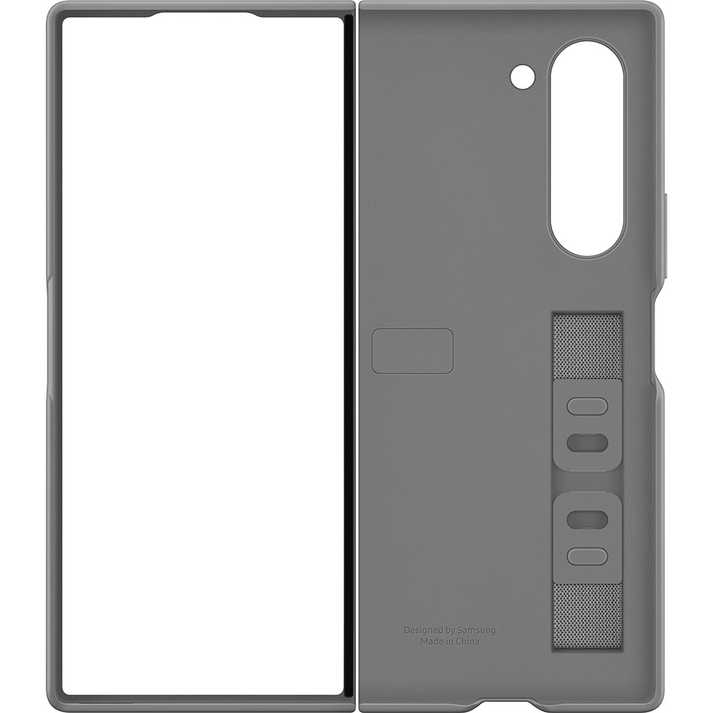 Зовнішній вигляд Чохол SAMSUNG Silicone Case для Samsung Galaxy Fold 6 Gray (EF-MF956TJEGUA)