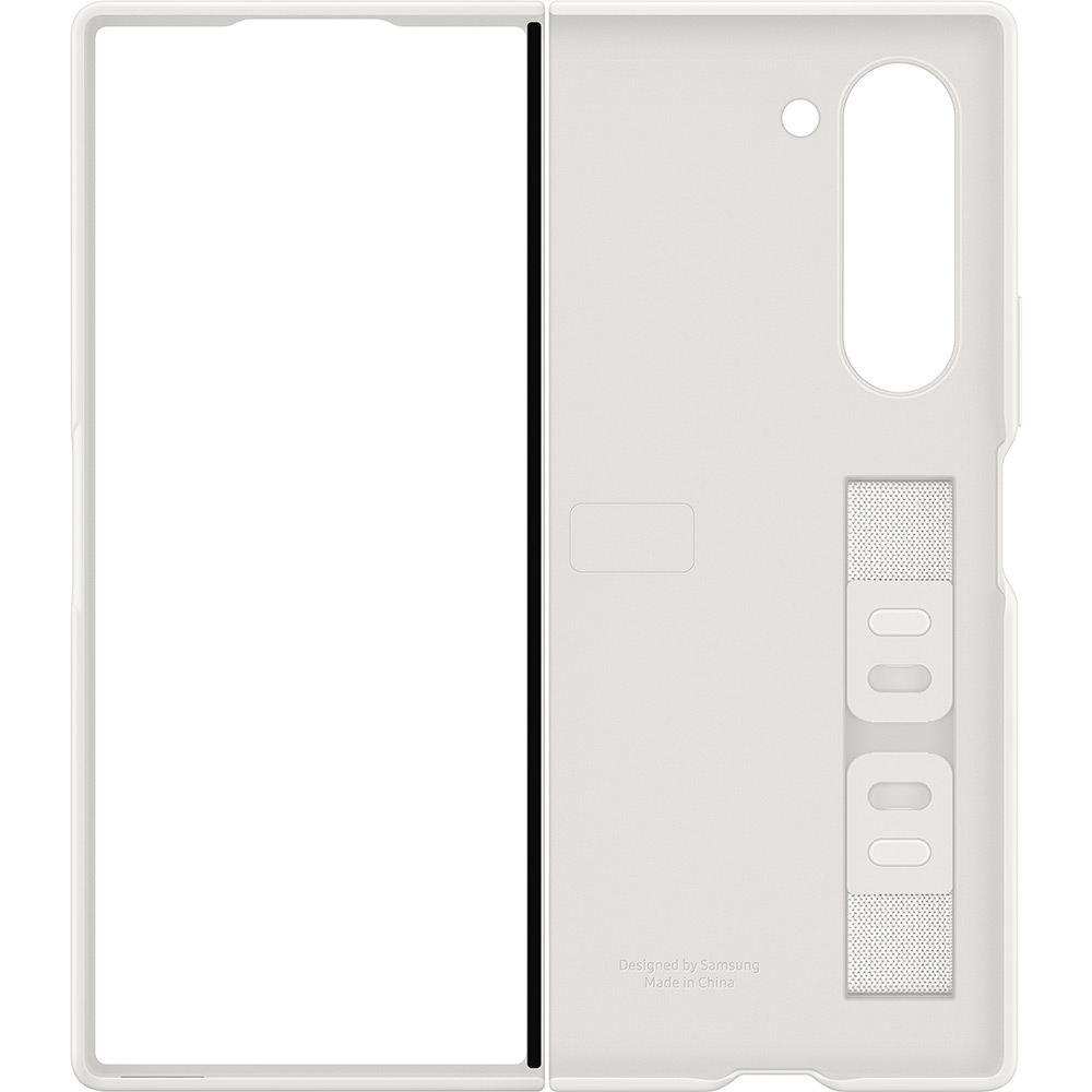 Зовнішній вигляд Чохол SAMSUNG Silicone Case для Samsung Galaxy Fold 6 White (EF-MF956TWEGUA)