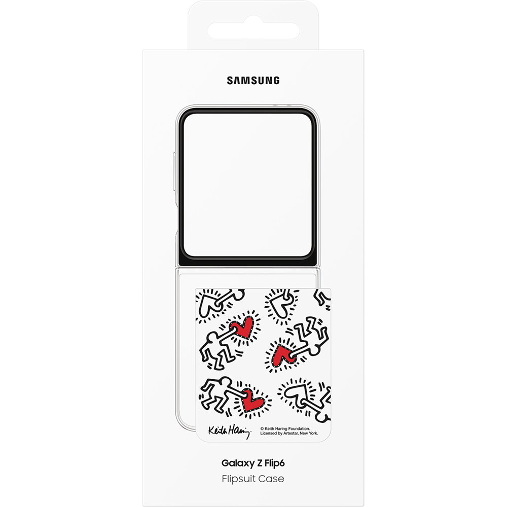 Внешний вид Чехол SAMSUNG Flipsuit Case для Samsung Galaxy Flip 6 White (EF-ZF741CWEGUA)