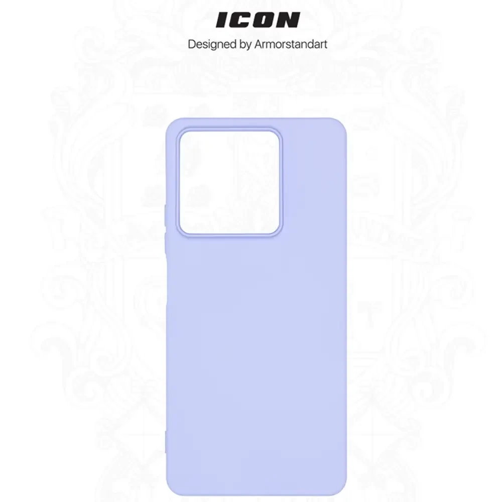 Чехол ARMORSTANDART ICON Case для Xiaomi Redmi Note 13 5G Lavender (ARM71890) Цвет сиреневый