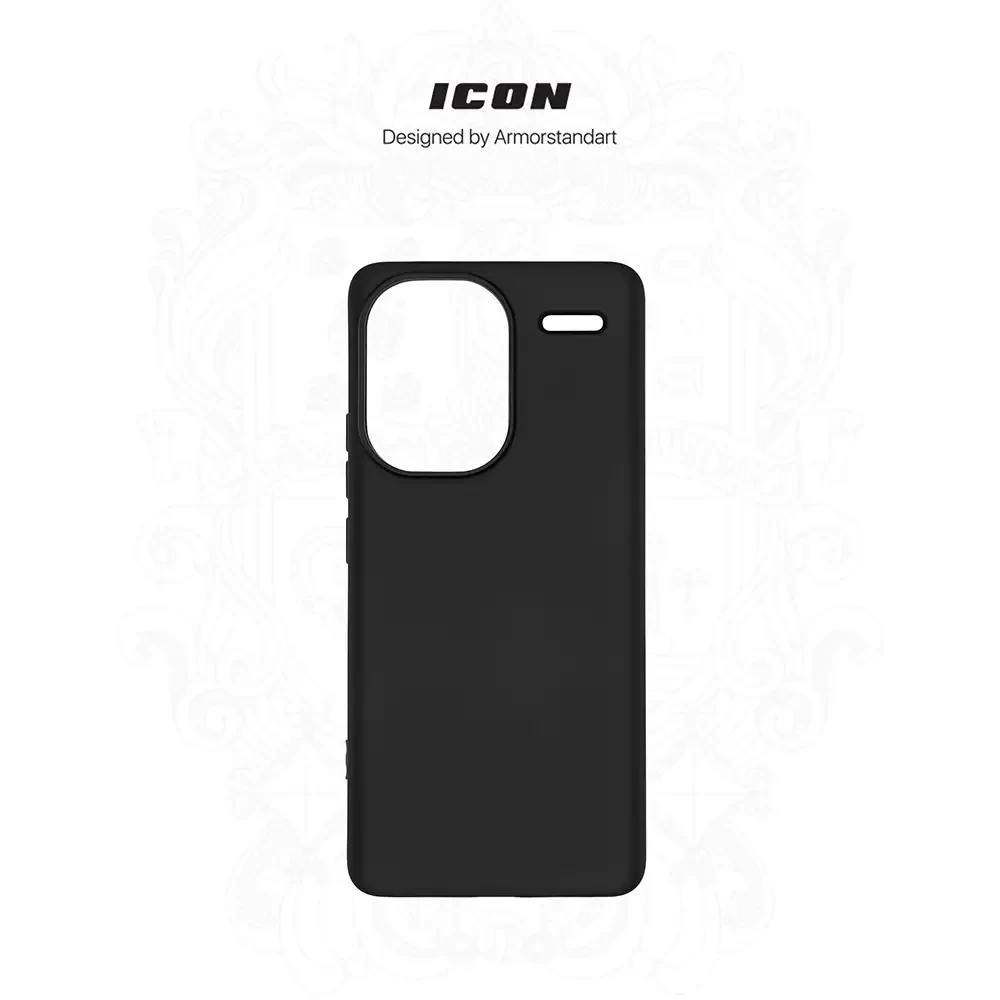 Чехол ARMORSTANDART ICON Case для Xiaomi Redmi Note 13 Pro+ 5G Black (ARM71854) Цвет черный