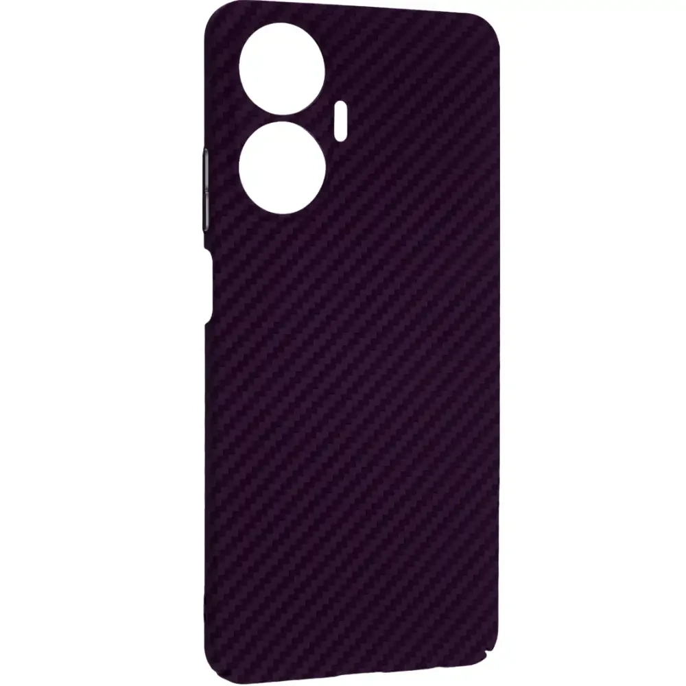 Чехол ARMORSTANDART LikeCarbon для Realme C55 Purple (ARM71940) Совместимость по модели Realme C55