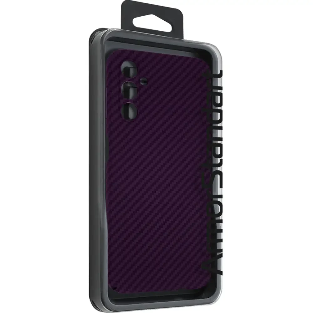 Чехол ARMORSTANDART LikeCarbon для Samsung A14 4G (A145) Purple (ARM71926) Тип чехол-накладка