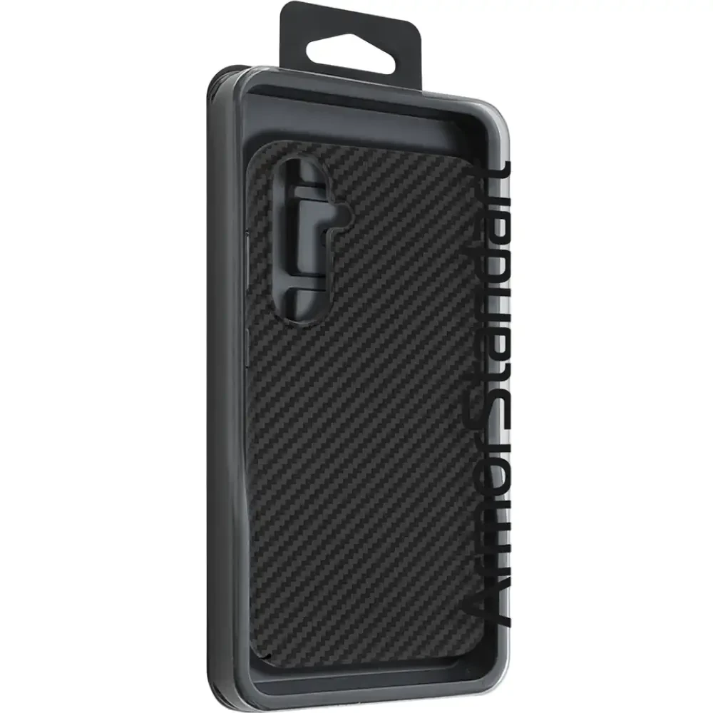 Чохол ARMORSTANDART LikeCarbon для Samsung S23 FE 5G (SM-S711) Black (ARM71933) Тип чохол-накладка