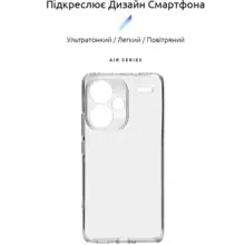 Чохол ARMORSTANDART Air для Xiaomi Redmi Note 13 Pro+ 5G Camera cover Clear (ARM71837)