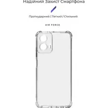 Чехол ARMORSTANDART Air Force для Motorola G34 5G Camera cover Transparent (ARM73907)