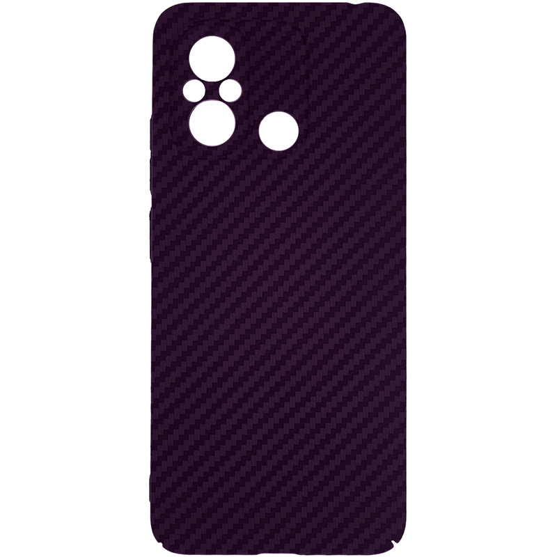 Чехол ARMORSTANDART LikeCarbon для Xiaomi Redmi 12C Purple (ARM71944)