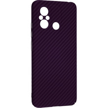 Чехол ARMORSTANDART LikeCarbon для Xiaomi Redmi 12C Purple (ARM71944)