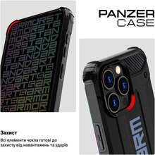 Чехол ARMORSTANDART Panzer для Samsung A05 (A055) Black (ARM73731)