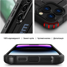 Чехол ARMORSTANDART Panzer для Samsung A05 (A055) Black (ARM73731)